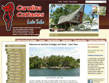 Tablet Screenshot of carolina-cottages.com